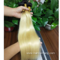 Wholesale 613 Cuticle Aligned Virgin Hair,Russian Blonde Virgin Human Hair Bundle,40 Inch Blonde Brazilian Human Hair Extension